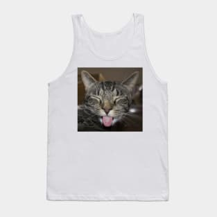 Senpai Cat Tank Top